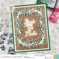 HOLLY AND LEAVES